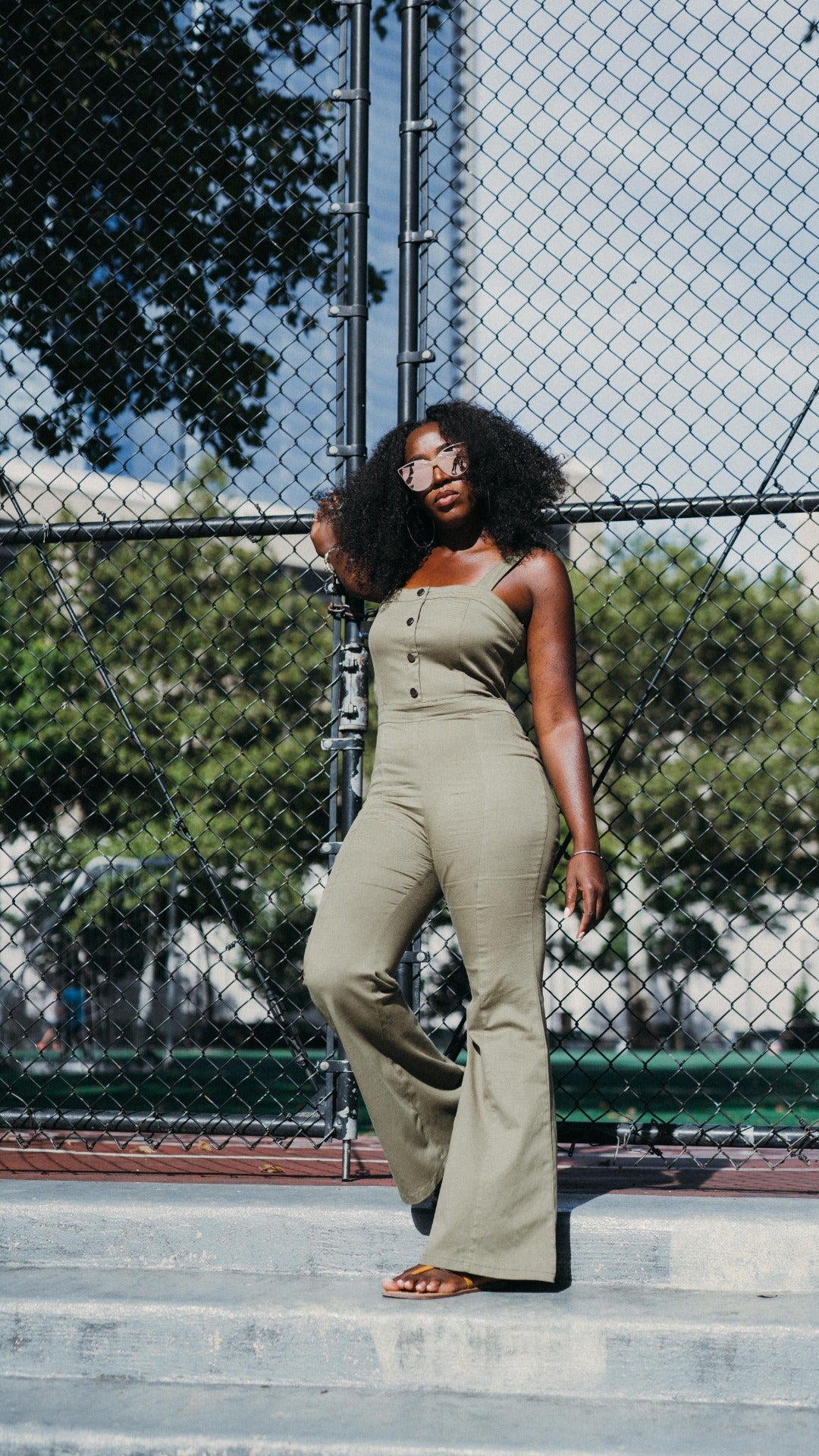 Olivian Wide leg Jumsuit