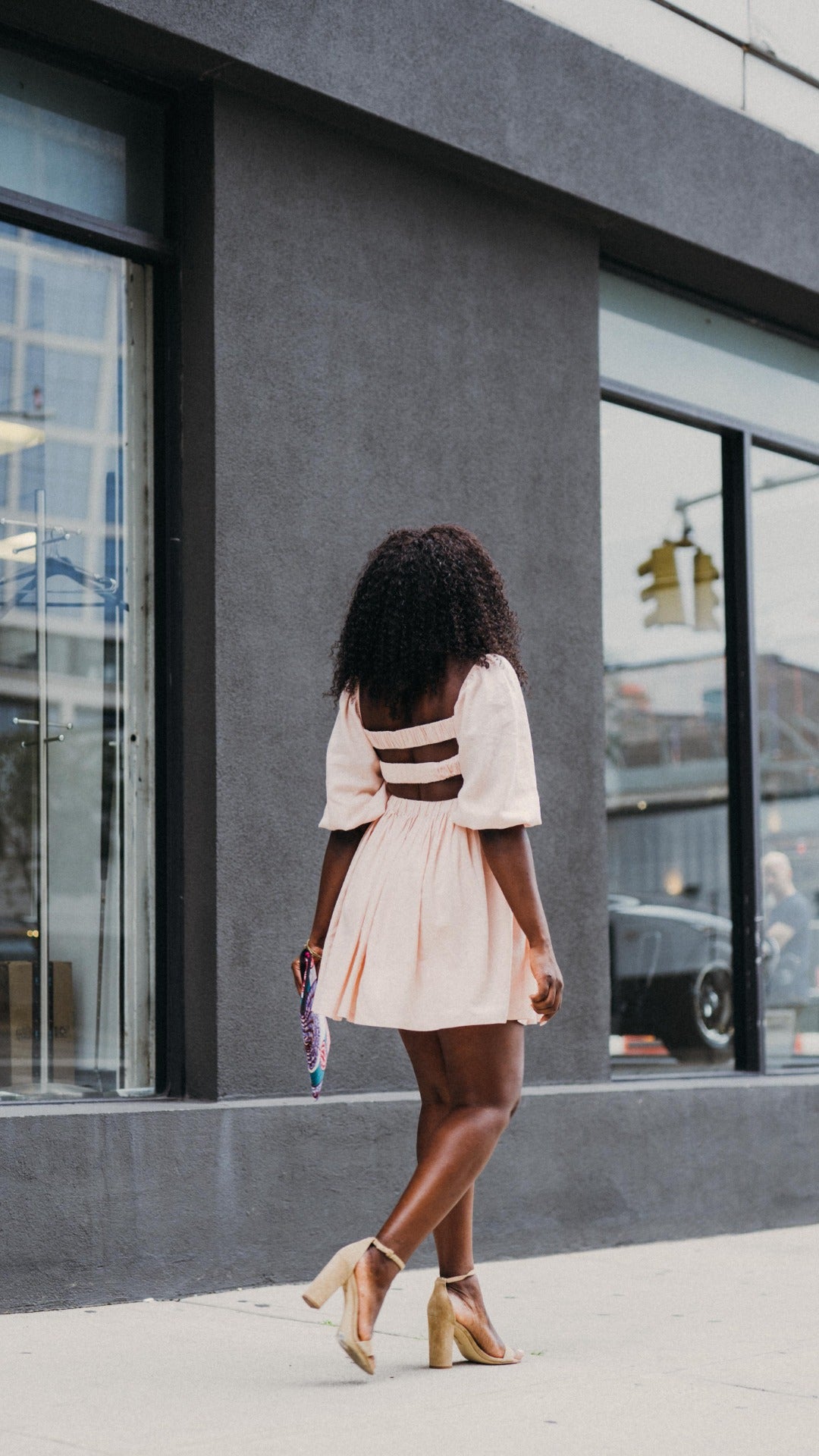 Cinderella Cut-out Mini Dress